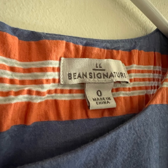 L.L. Bean Signature Striped Summer Dress - Picture 4 of 4